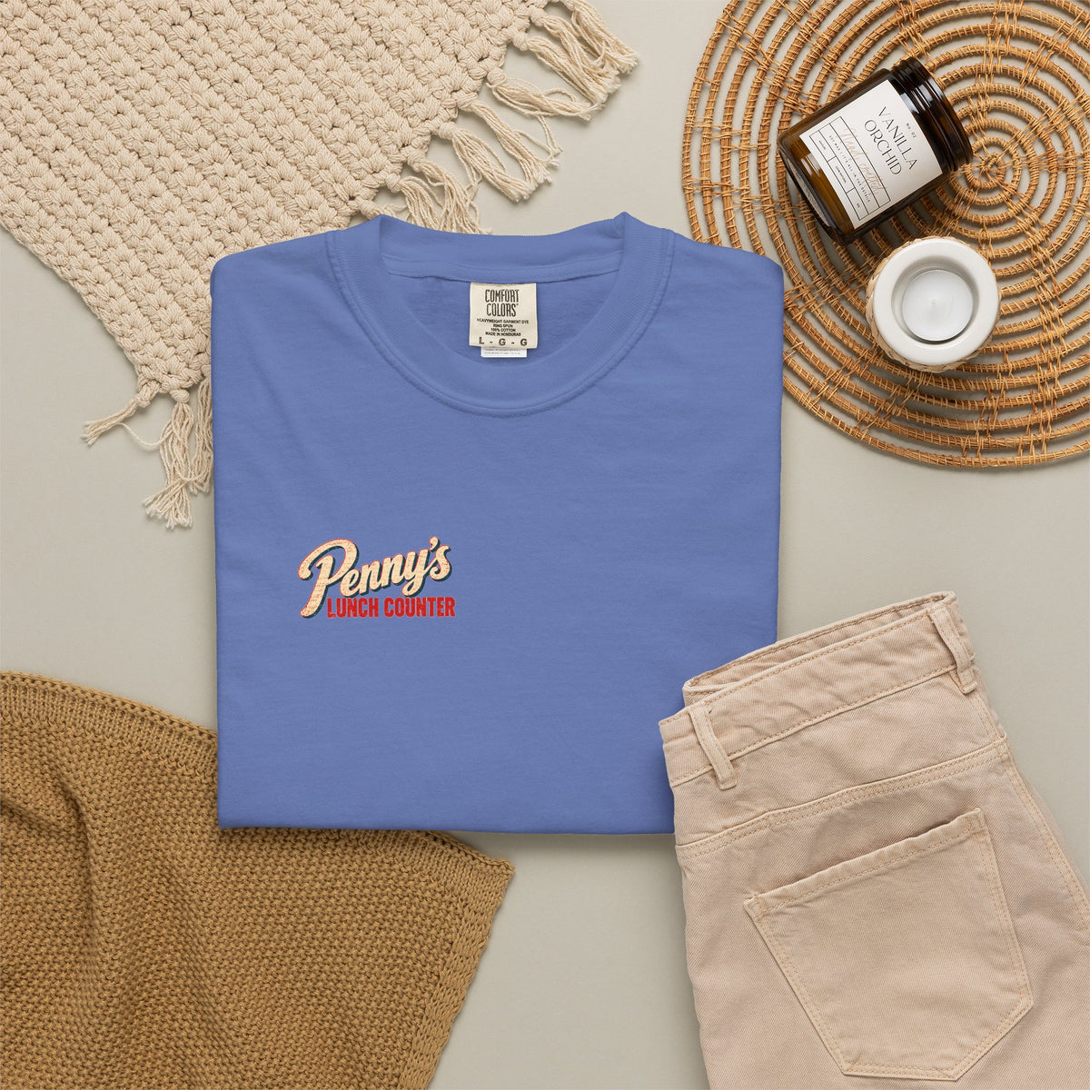 Penny's Lunch Counter - Unisex Garment-Dyed T-shirt