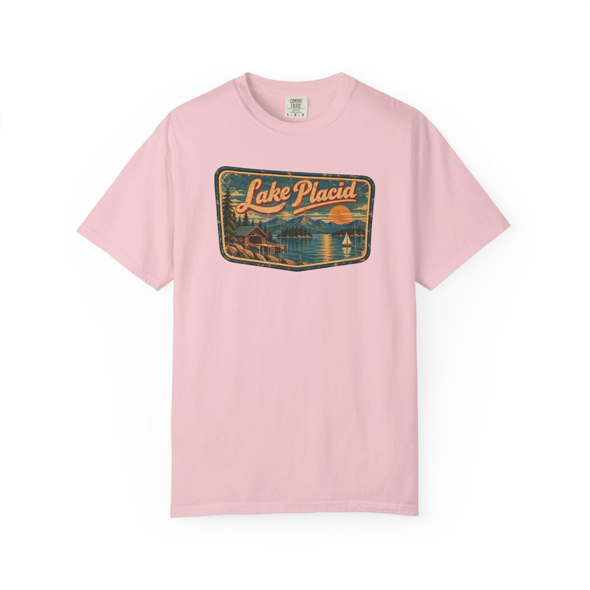 Lake Placid - Unisex Garment-Dyed T-shirt