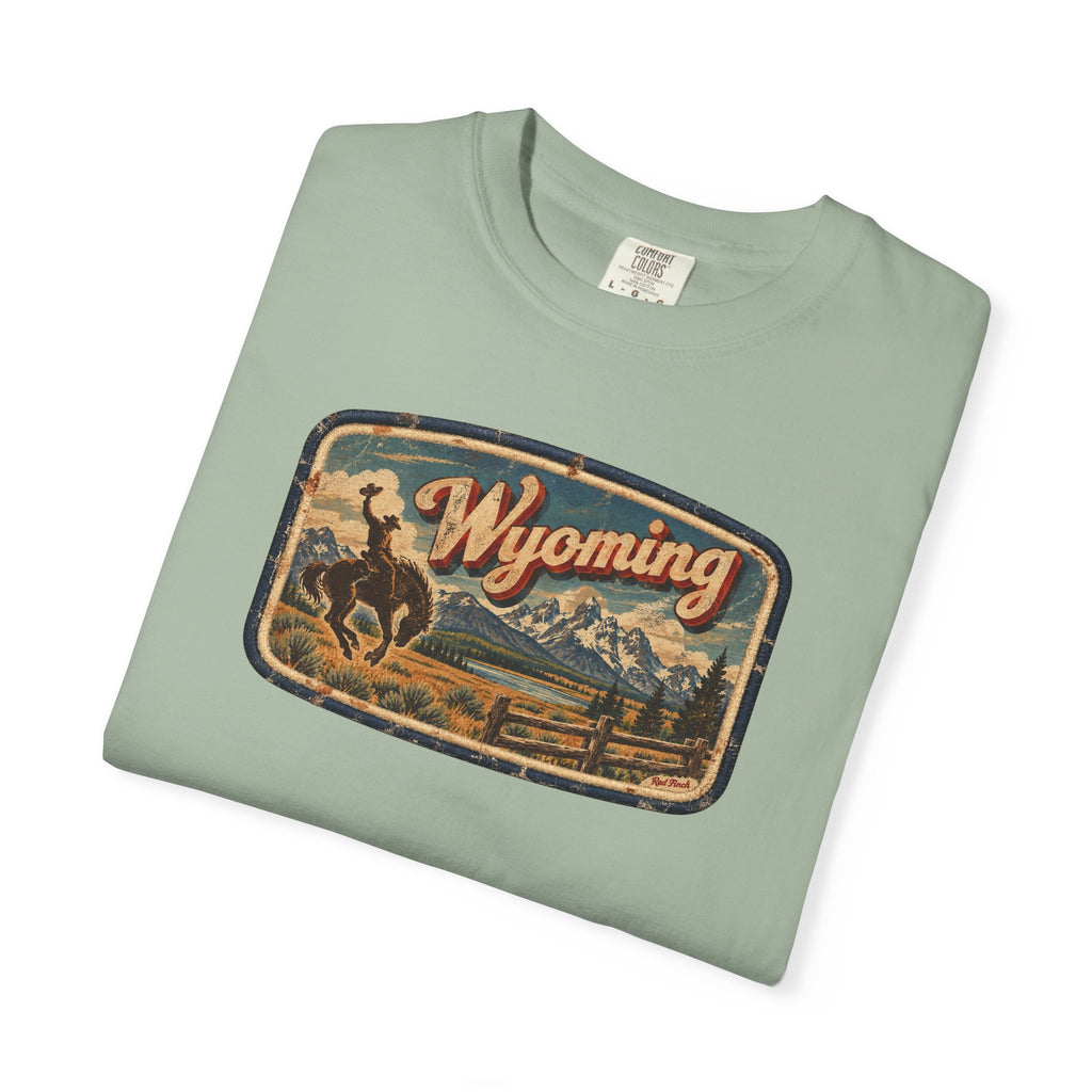 Wyoming - Unisex Garment-Dyed T-shirt