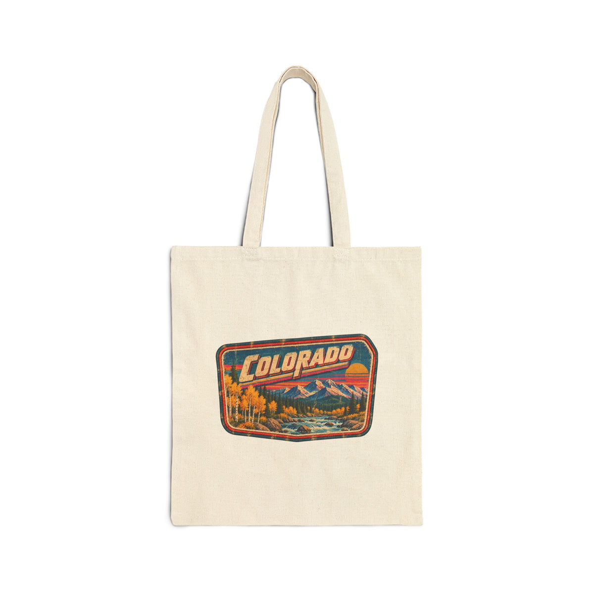 Cotton Canvas Tote Bag - Design 6