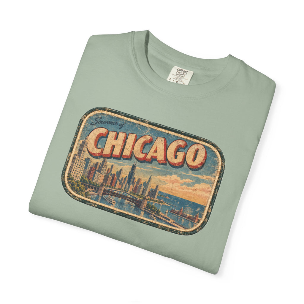 Chicago - Unisex Garment-Dyed T-shirt