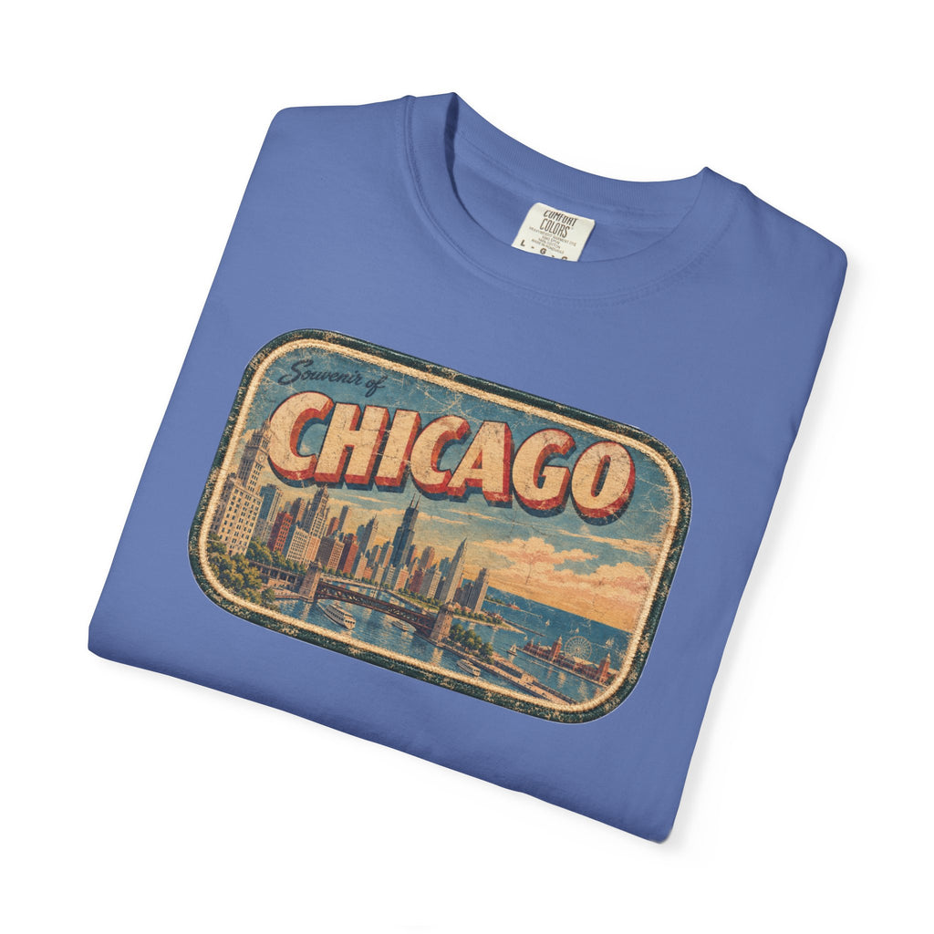 Chicago - Unisex Garment-Dyed T-shirt