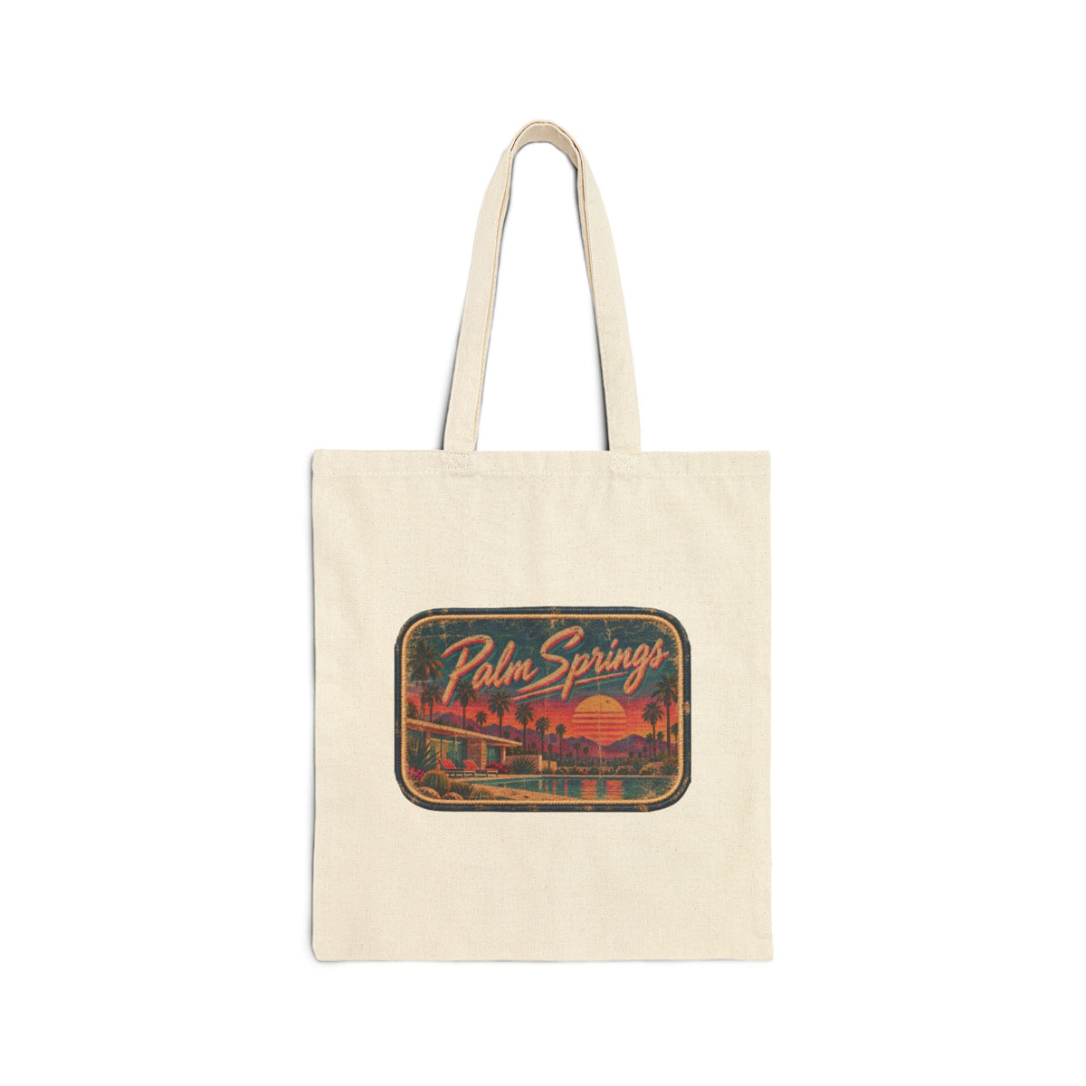 Cotton Canvas Tote Bag - Design 37