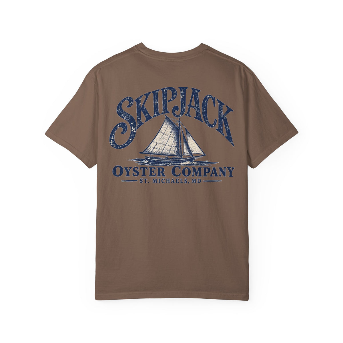 Skipjack Oyster Company - Unisex Garment-Dyed T-shirt
