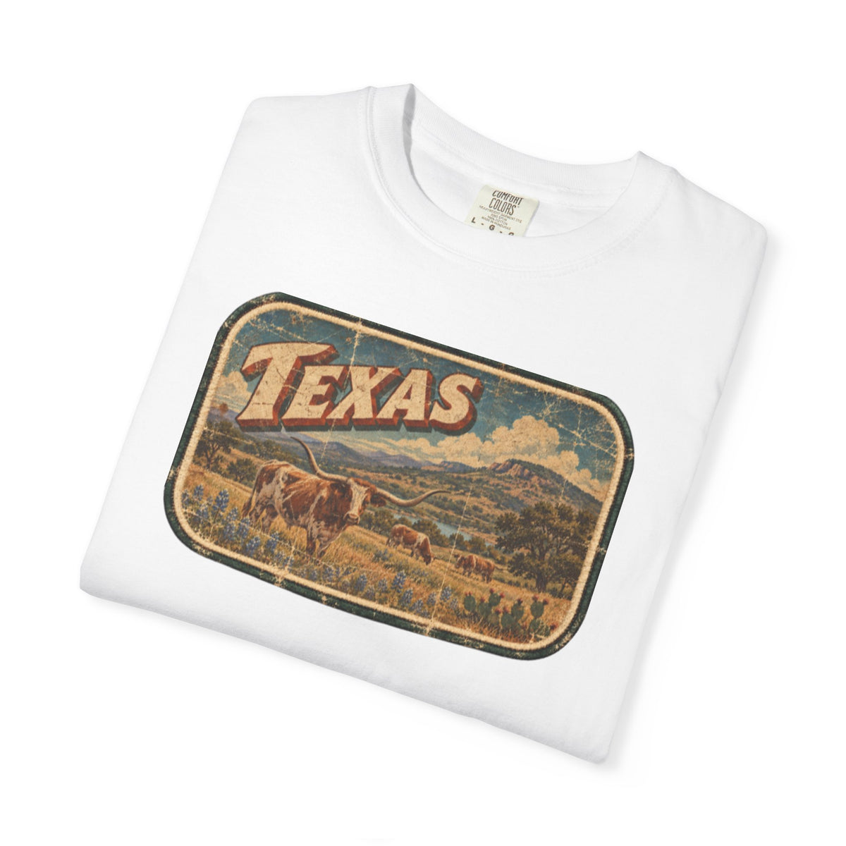 Texas - Unisex Garment-Dyed T-shirt