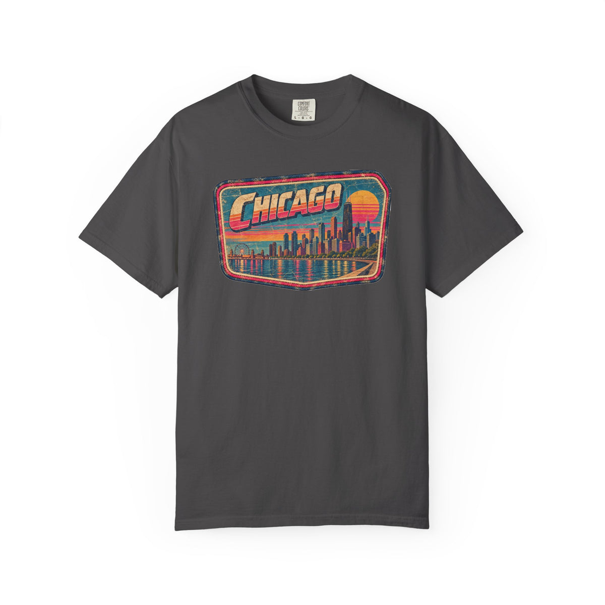 Chicago - Unisex Garment-Dyed T-shirt