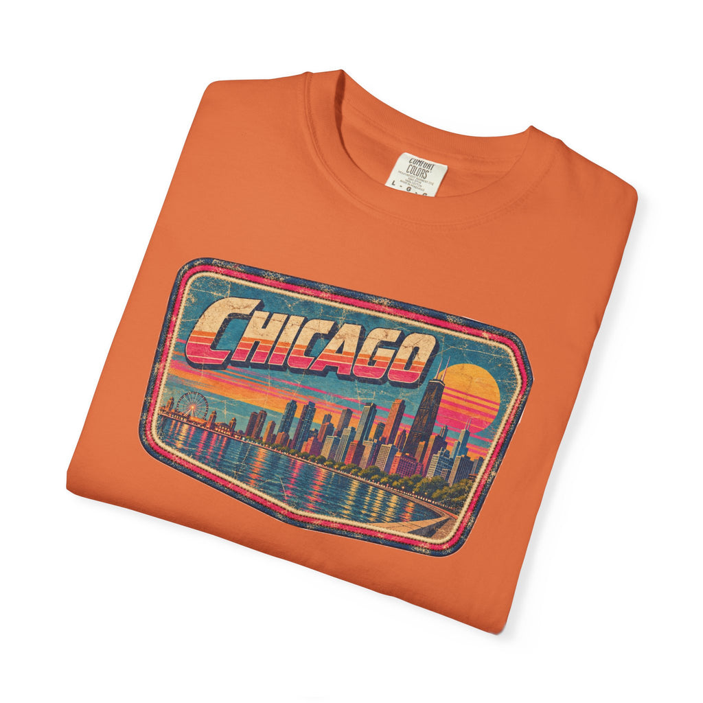 Chicago - Unisex Garment-Dyed T-shirt