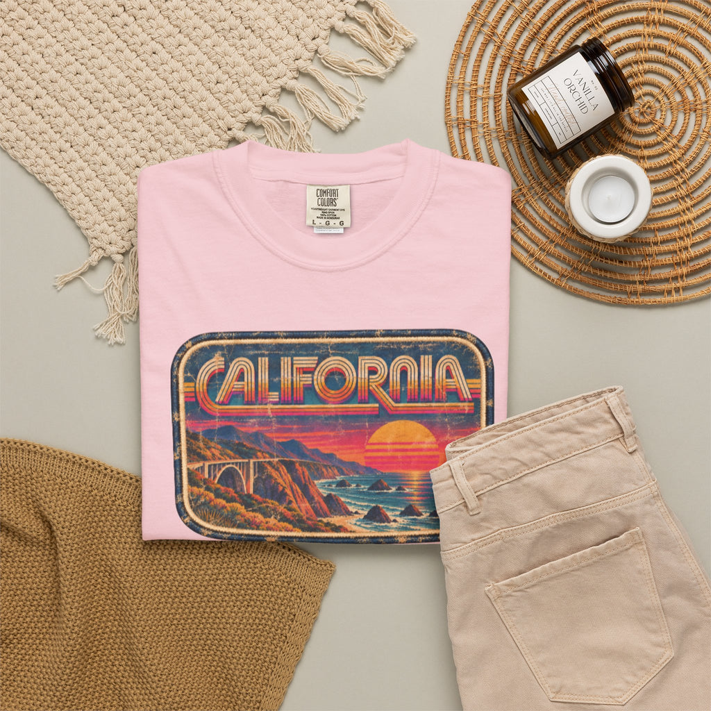 California - Unisex Garment-Dyed T-shirt