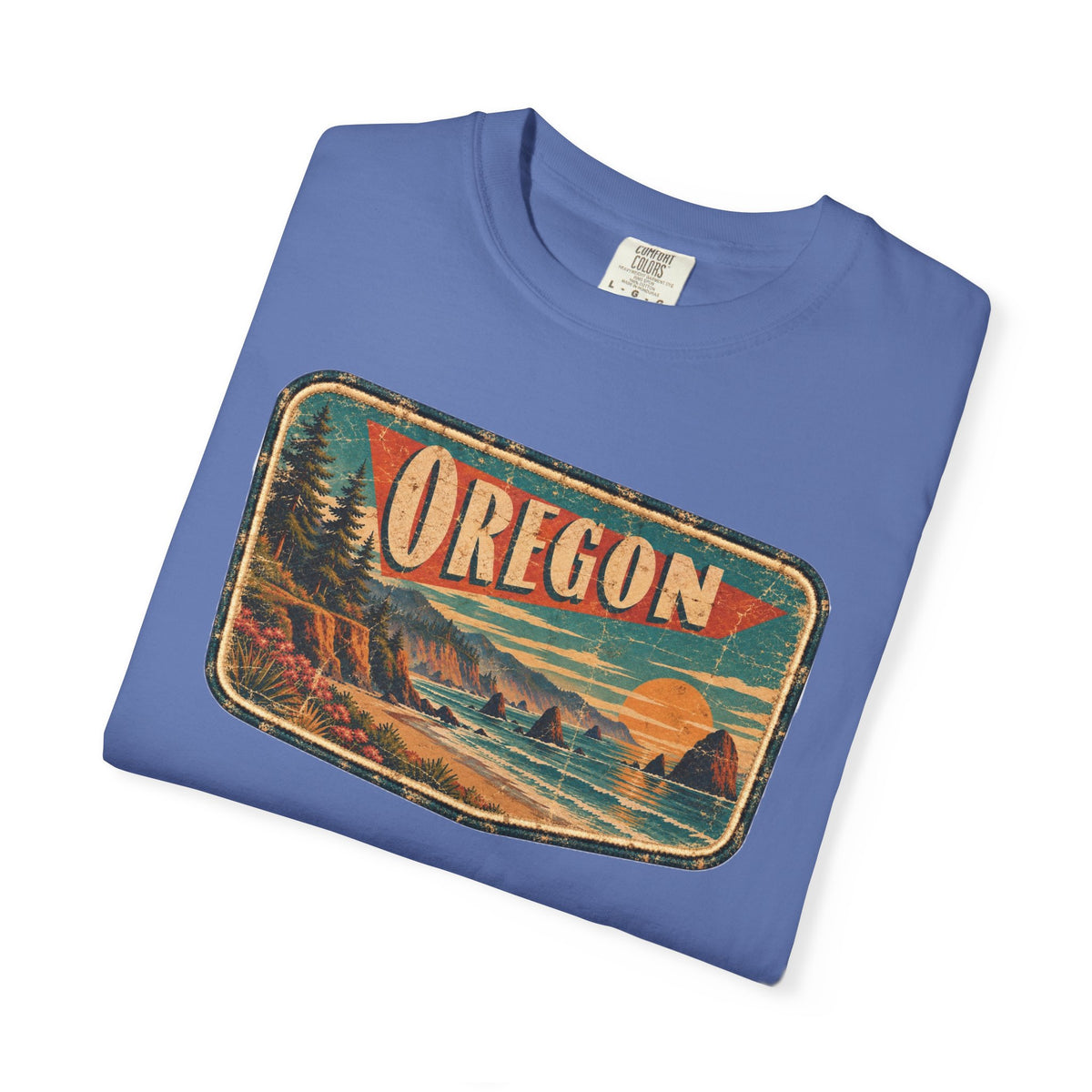 Oregon - Unisex Garment-Dyed T-shirt