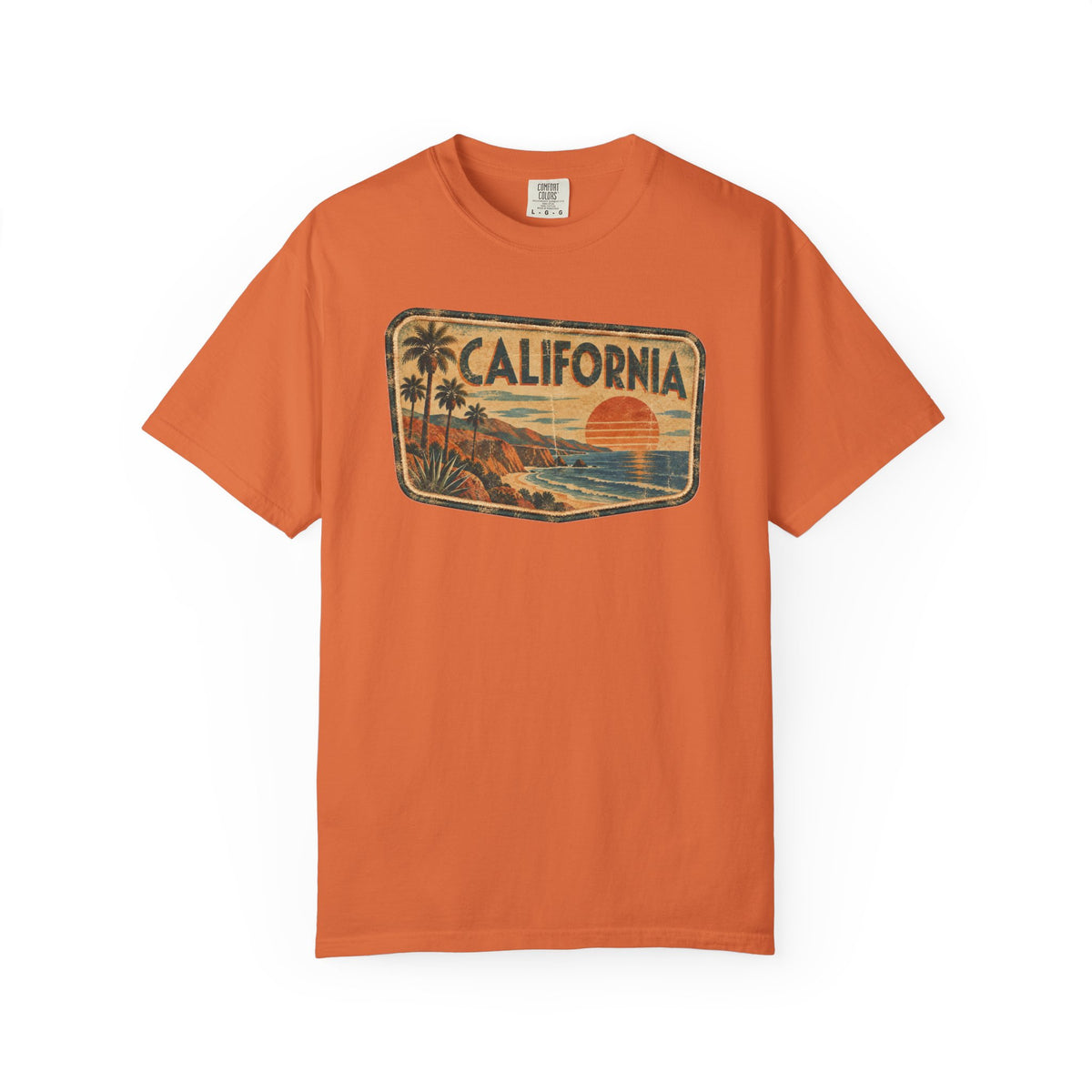 California - Unisex Garment-Dyed T-shirt