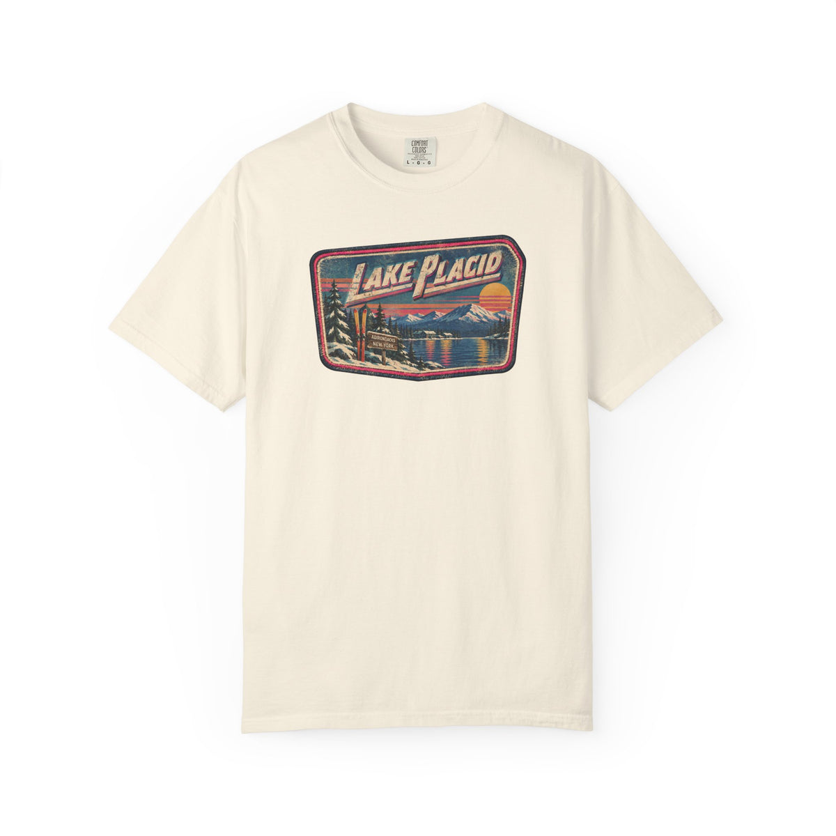 Lake Placid - Unisex Garment-Dyed T-shirt