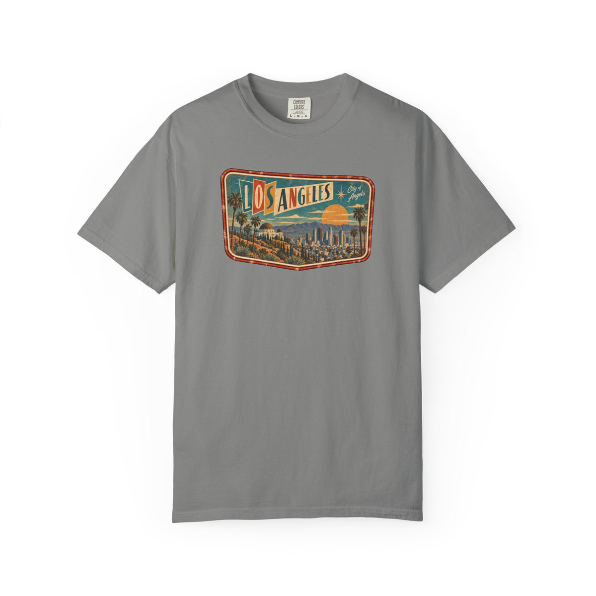 Los Angeles - Unisex Garment-Dyed T-shirt