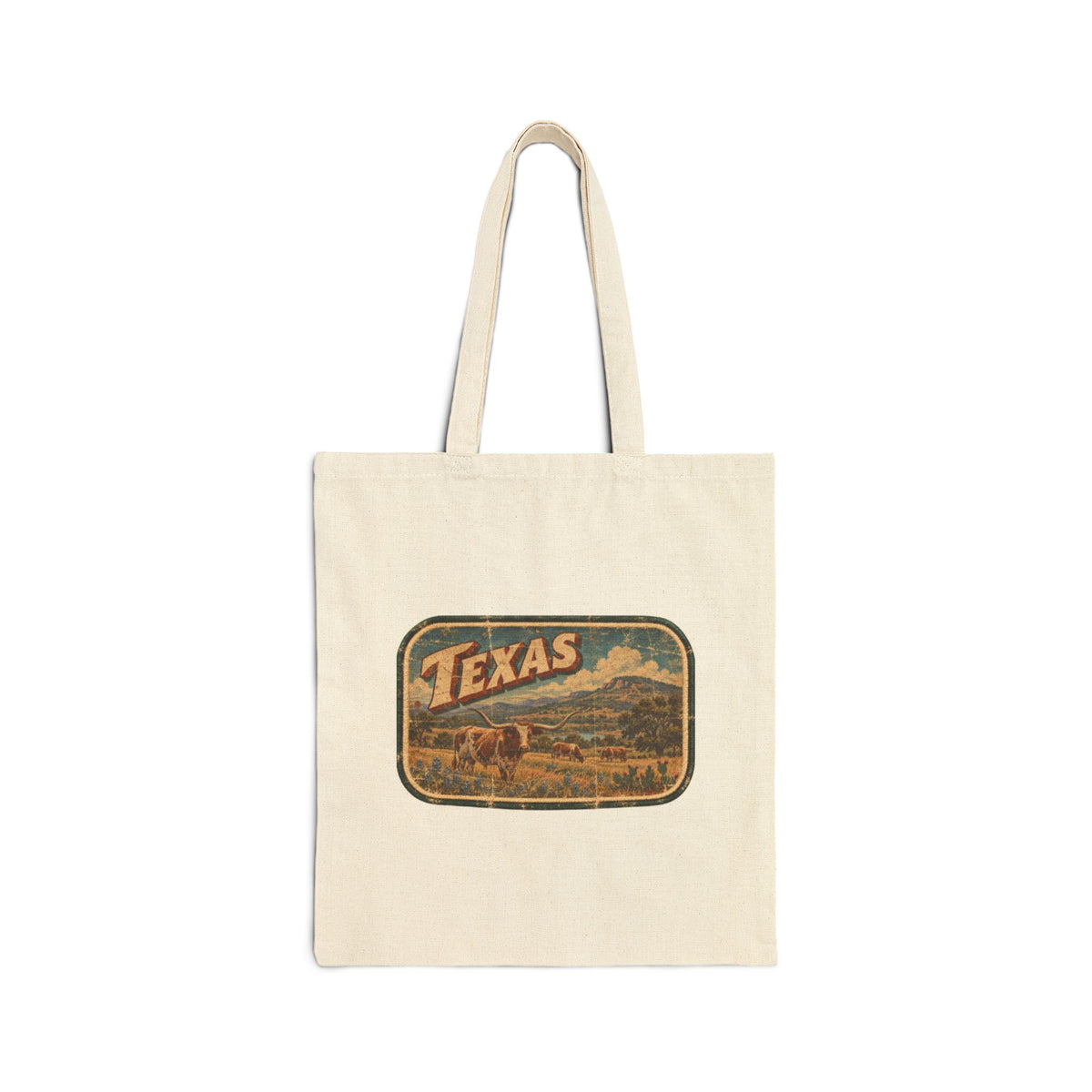 Cotton Canvas Tote Bag - Design 57