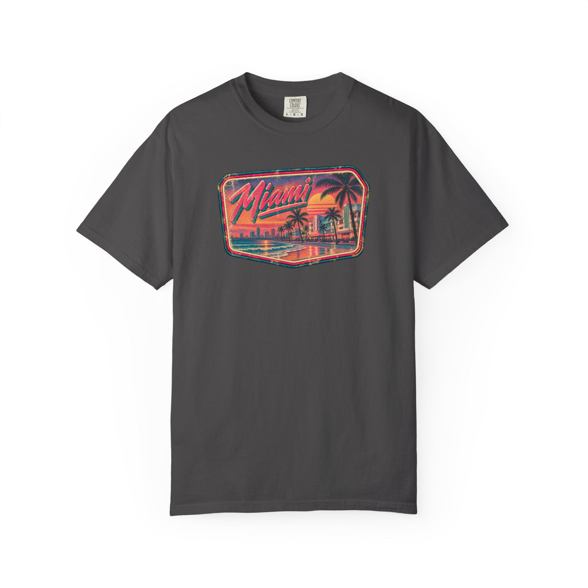Miami - Unisex Garment-Dyed T-shirt