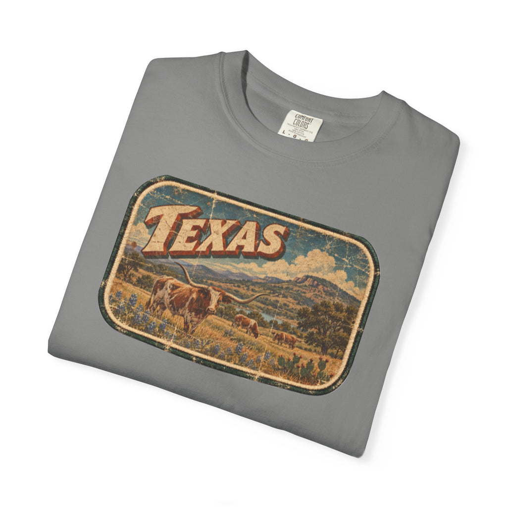Texas - Unisex Garment-Dyed T-shirt