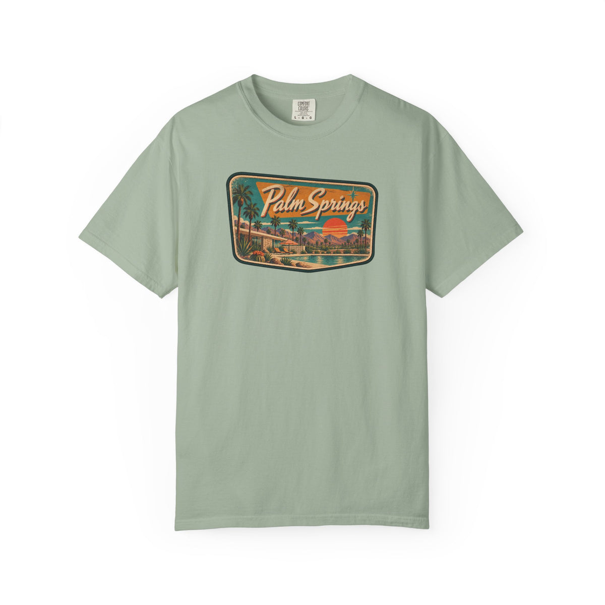 Palm Springs - Unisex Garment-Dyed T-shirt
