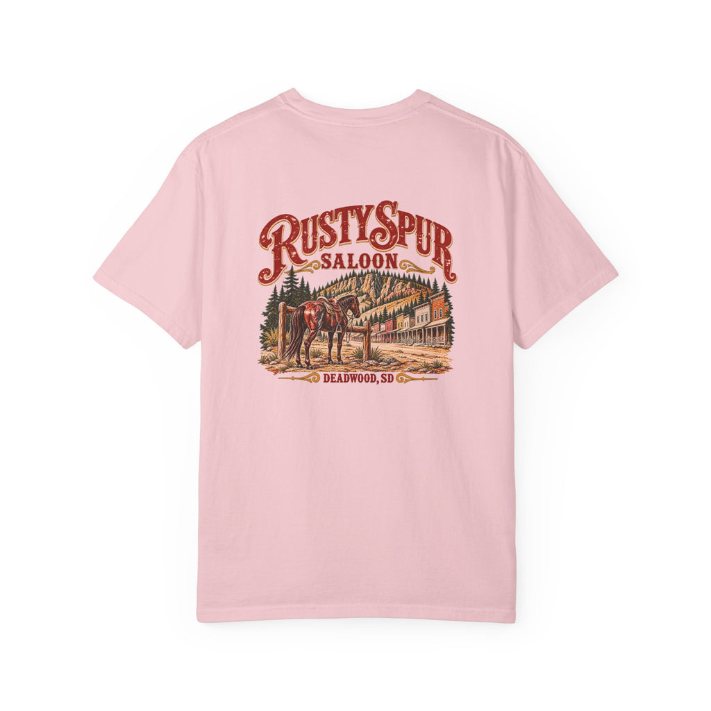 Rusty Spur Saloon - Unisex Garment-Dyed T-shirt