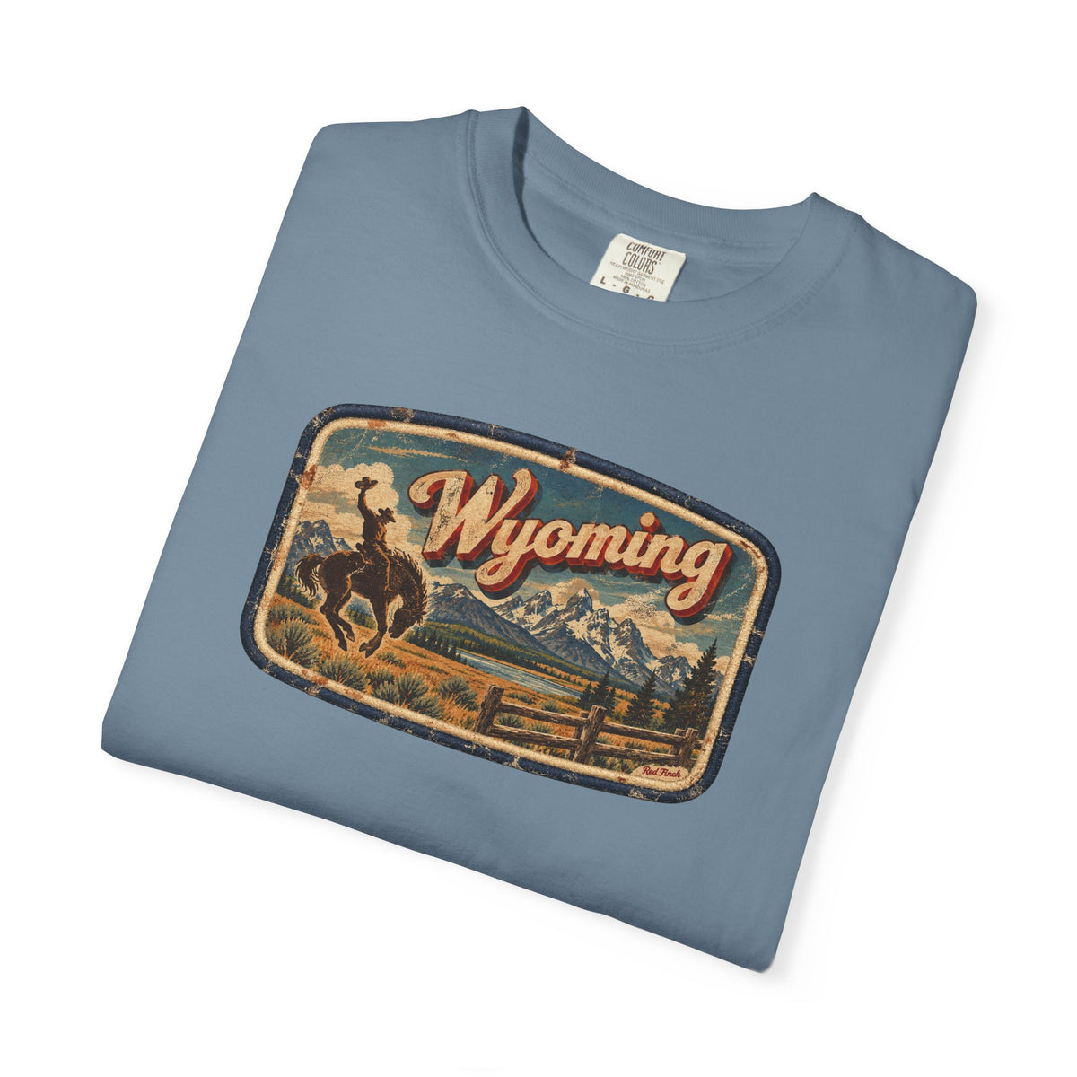 Wyoming - Unisex Garment-Dyed T-shirt