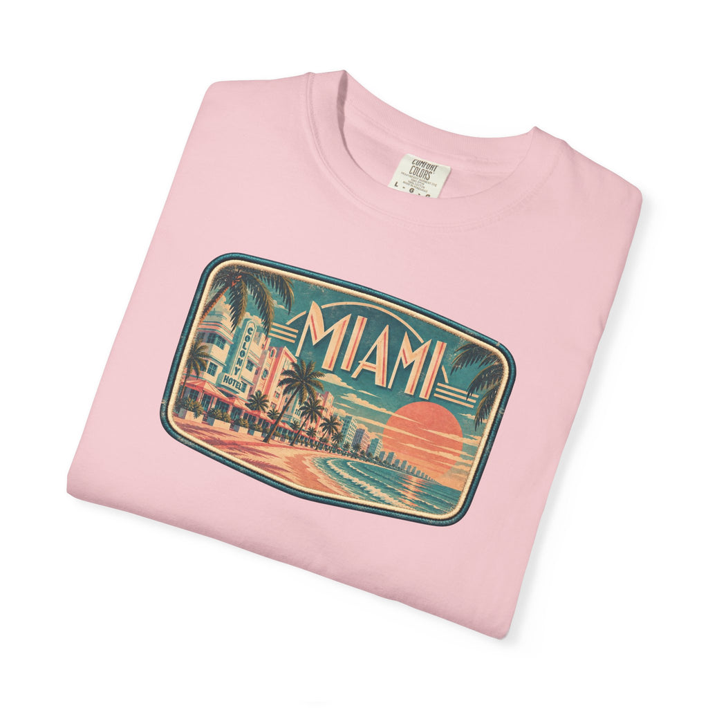 Miami - Unisex Garment-Dyed T-shirt