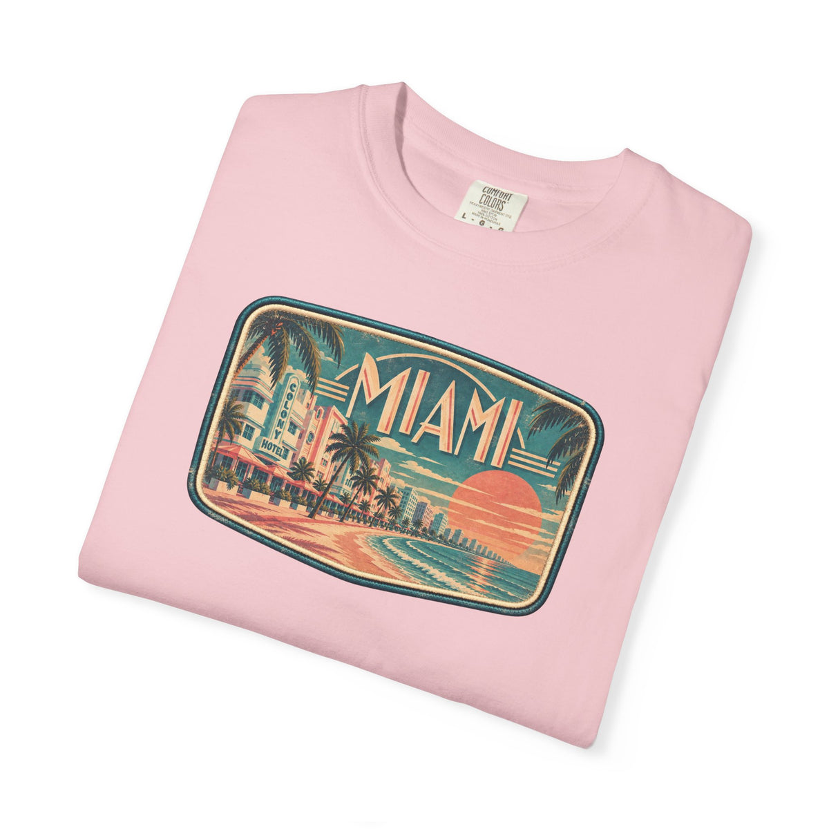 Miami - Unisex Garment-Dyed T-shirt