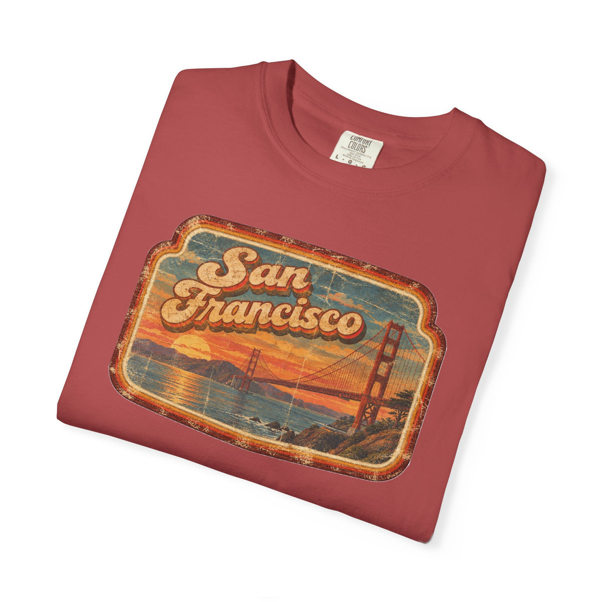 San Francisco - Unisex Garment-Dyed T-shirt