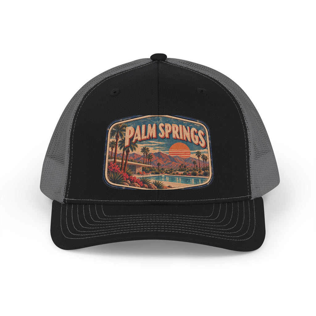 Palm Springs Pool Snapback Trucker Cap