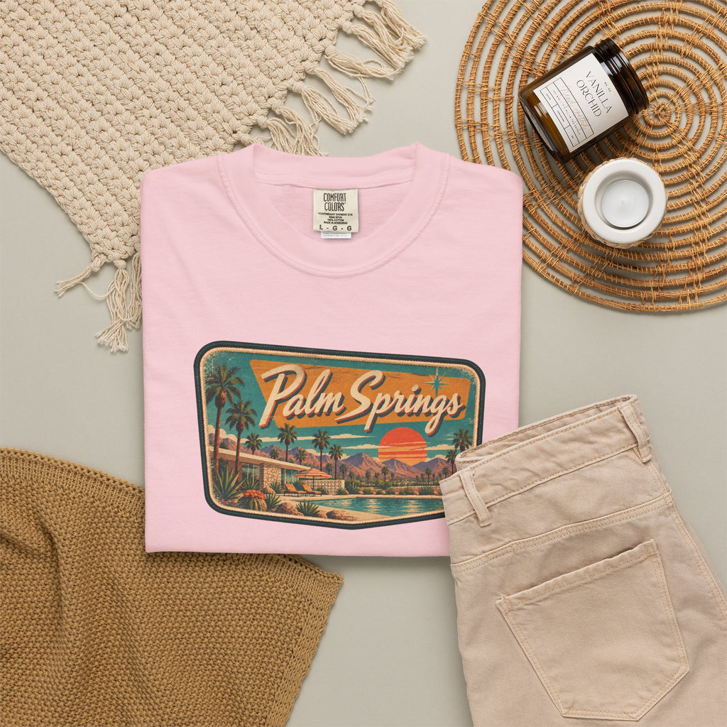 Palm Springs - Unisex Garment-Dyed T-shirt