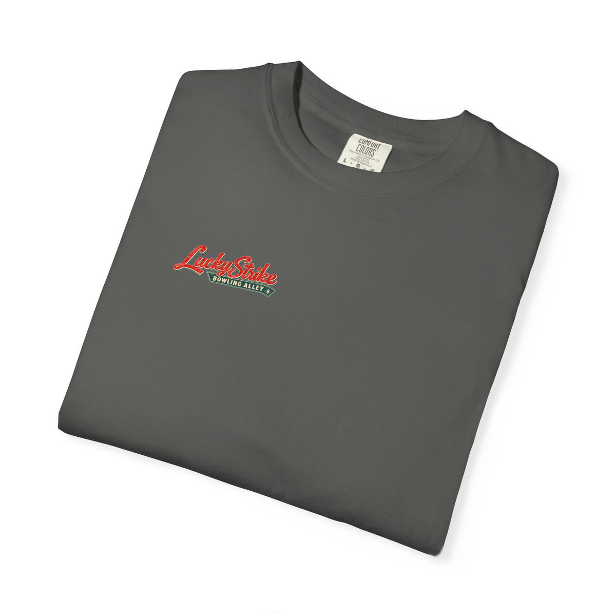 Lucky Strike Bowling Alley - Unisex Garment-Dyed T-shirt