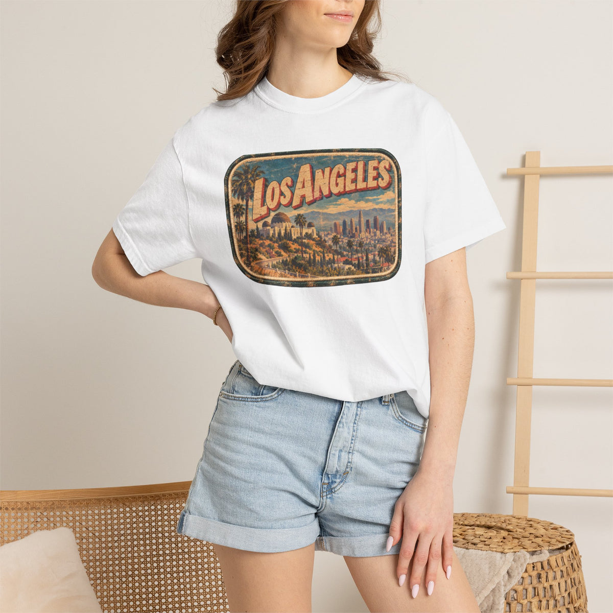 Los Angeles - Unisex Garment-Dyed T-shirt