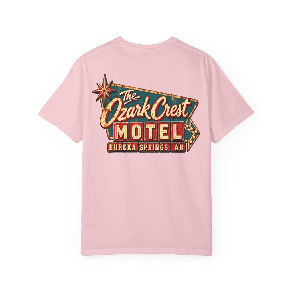 The Ozark Crest Motel - Unisex Garment-Dyed T-shirt