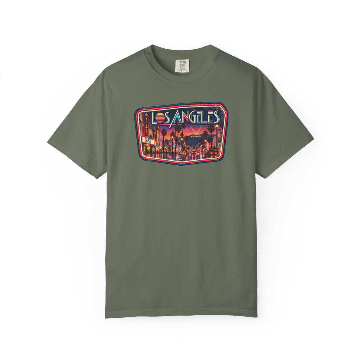 Los Angeles - Unisex Garment-Dyed T-shirt