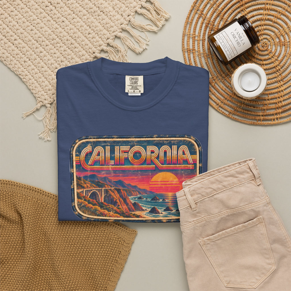 California - Unisex Garment-Dyed T-shirt