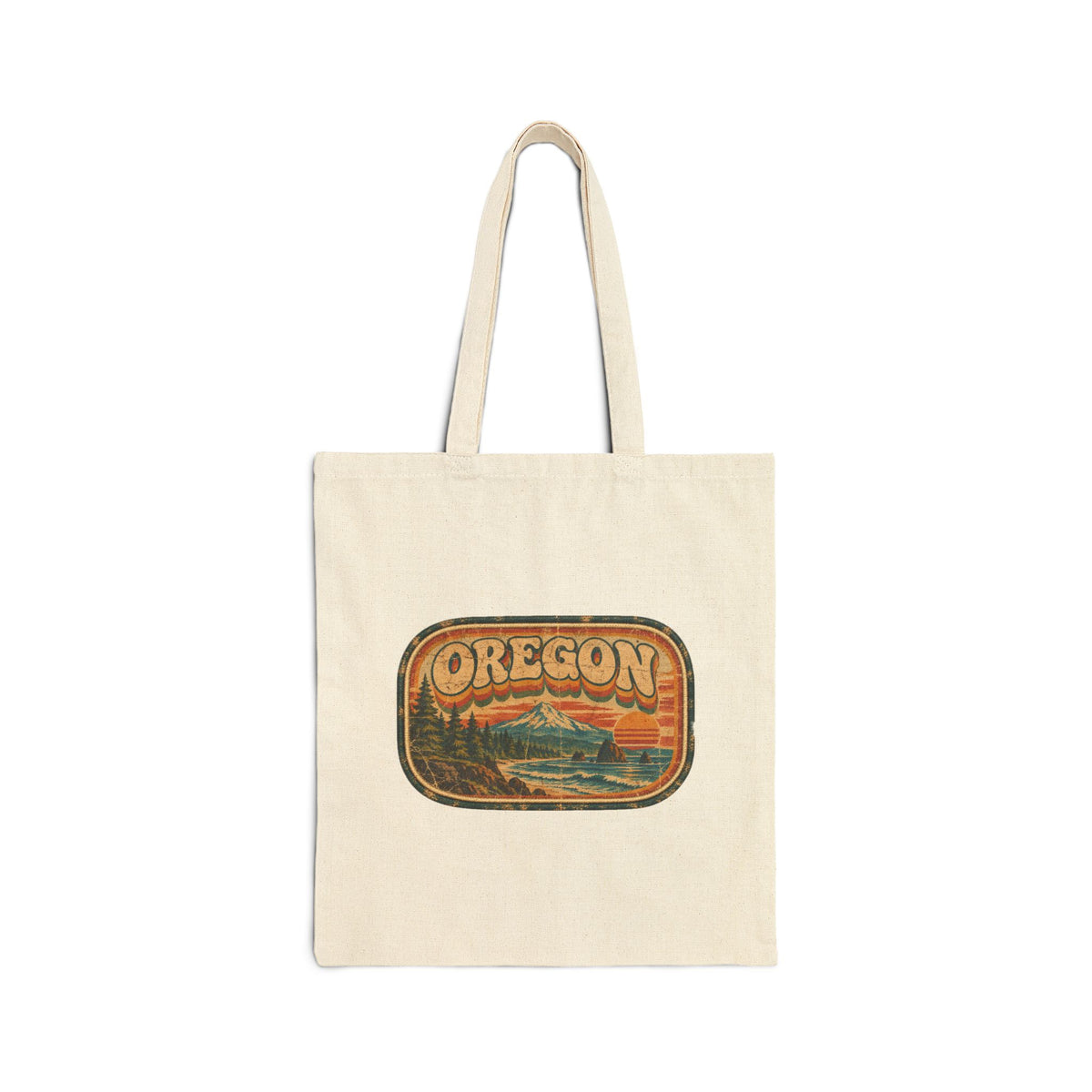 Cotton Canvas Tote Bag - Design 61