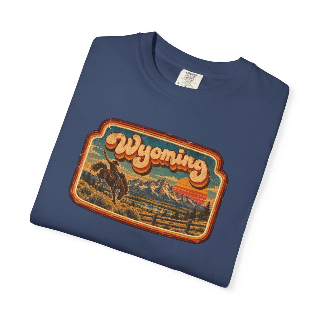 Wyoming - Unisex Garment-Dyed T-shirt