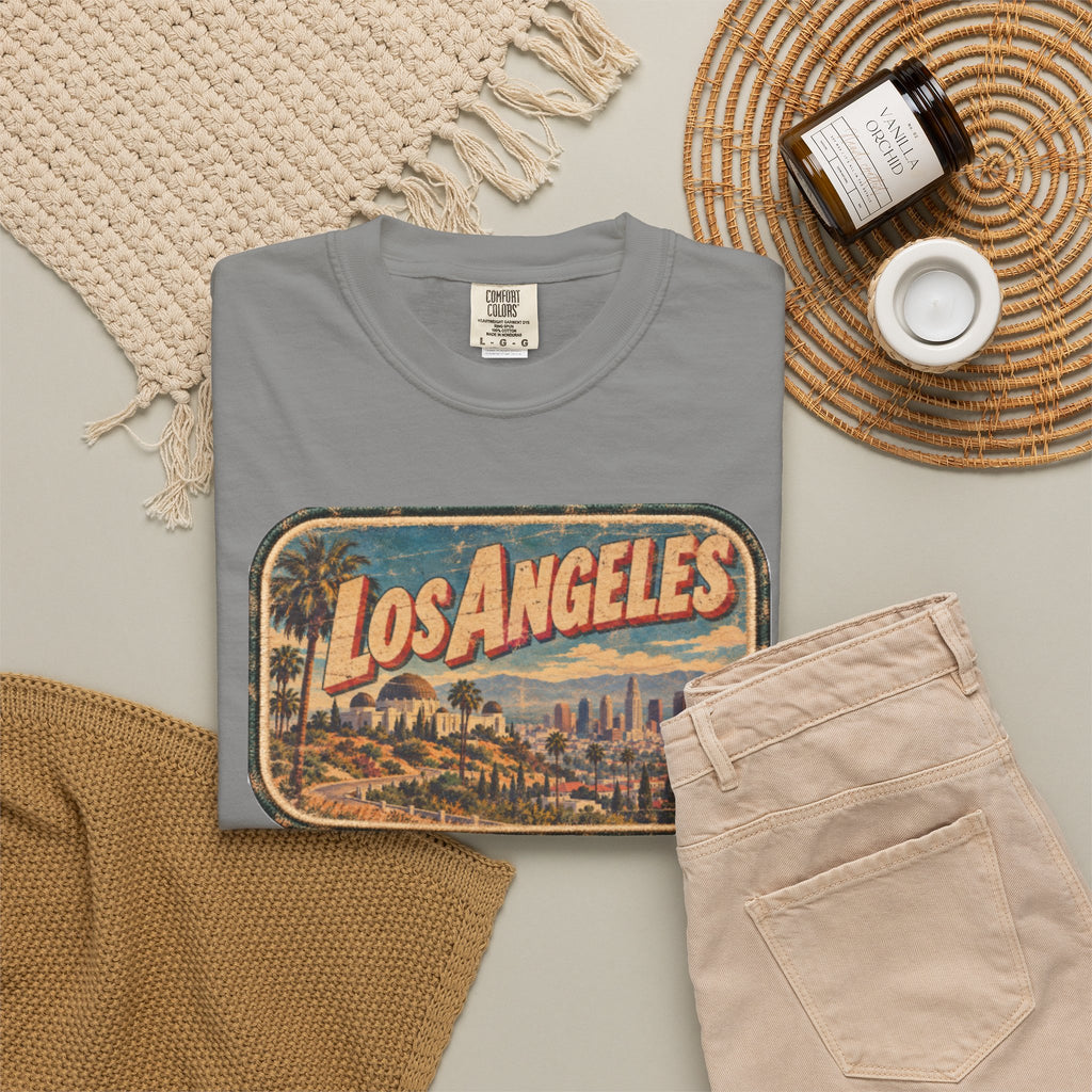 Los Angeles - Unisex Garment-Dyed T-shirt