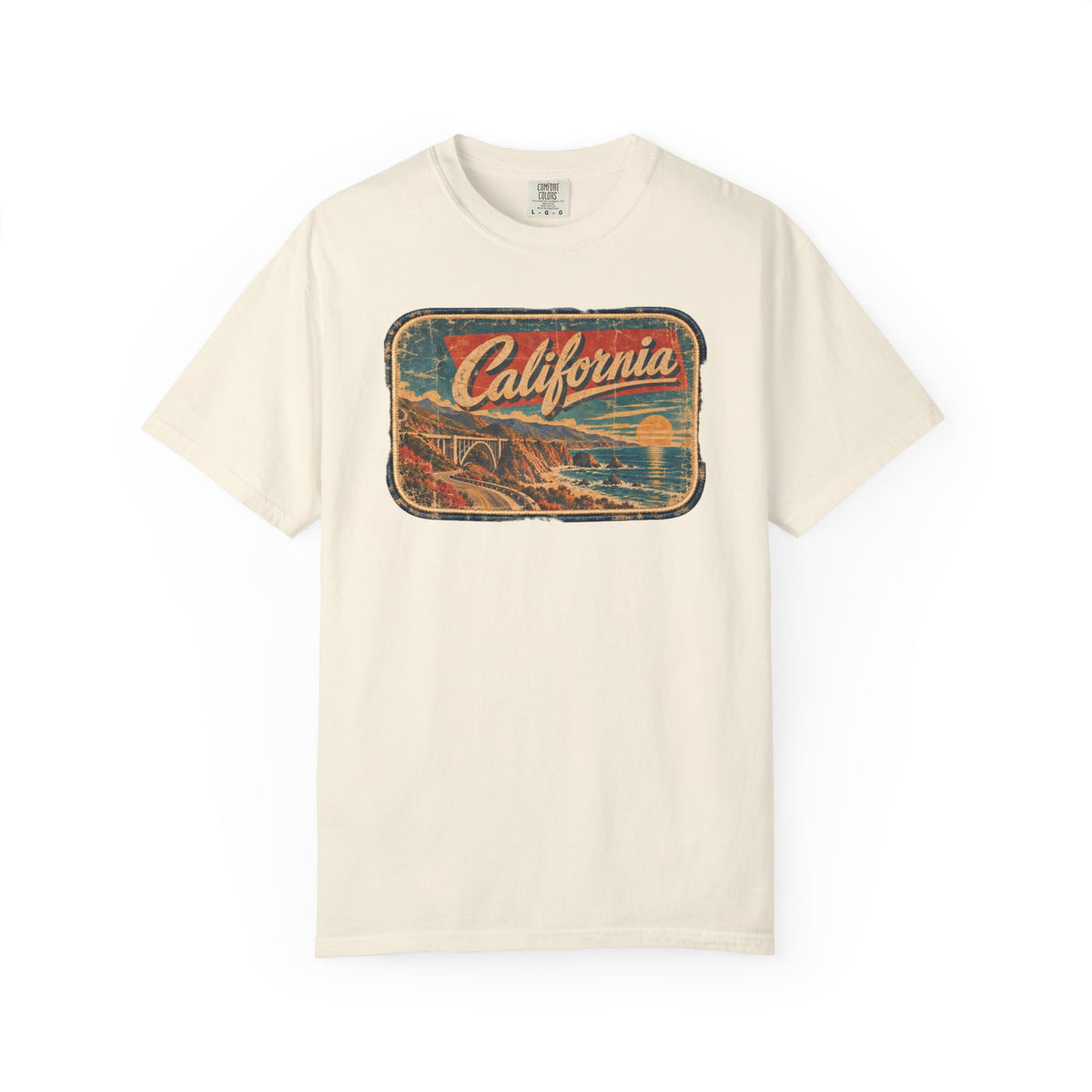 California - Unisex Garment-Dyed T-shirt