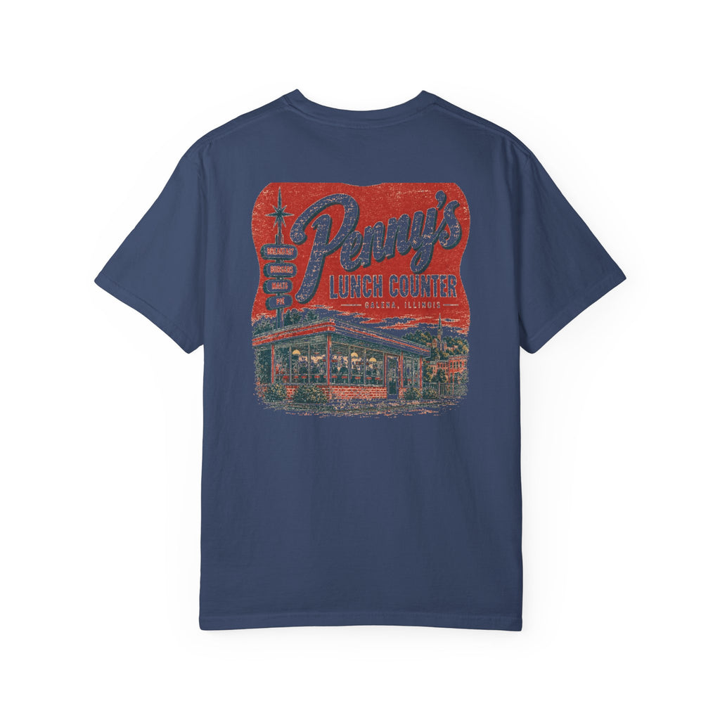 Penny's Lunch Counter - Unisex Garment-Dyed T-shirt