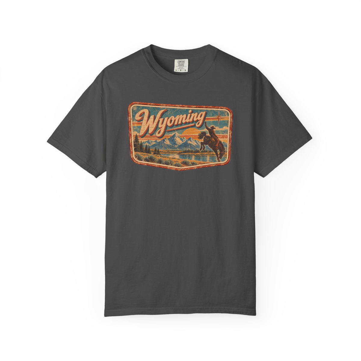 Wyoming - Unisex Garment-Dyed T-shirt