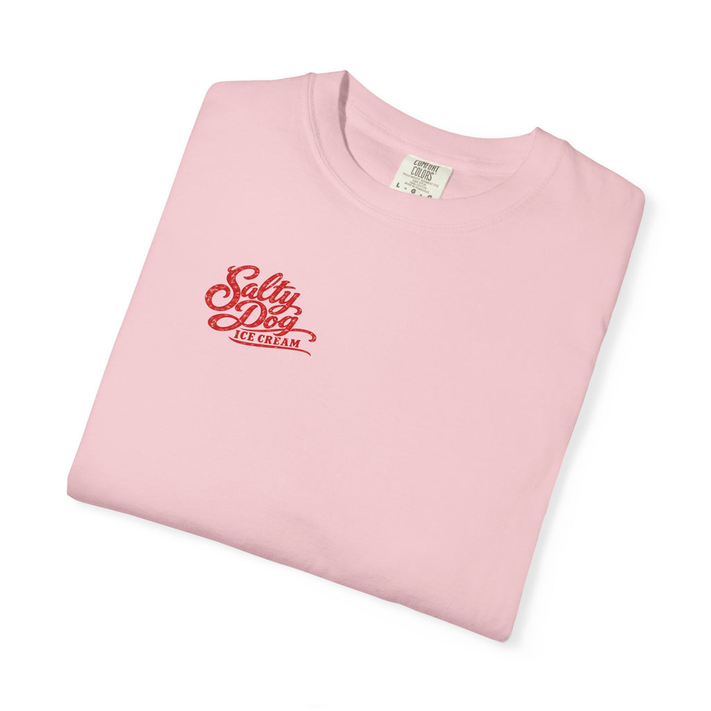 Salty Dog Ice Cream - Unisex Garment-Dyed T-shirt