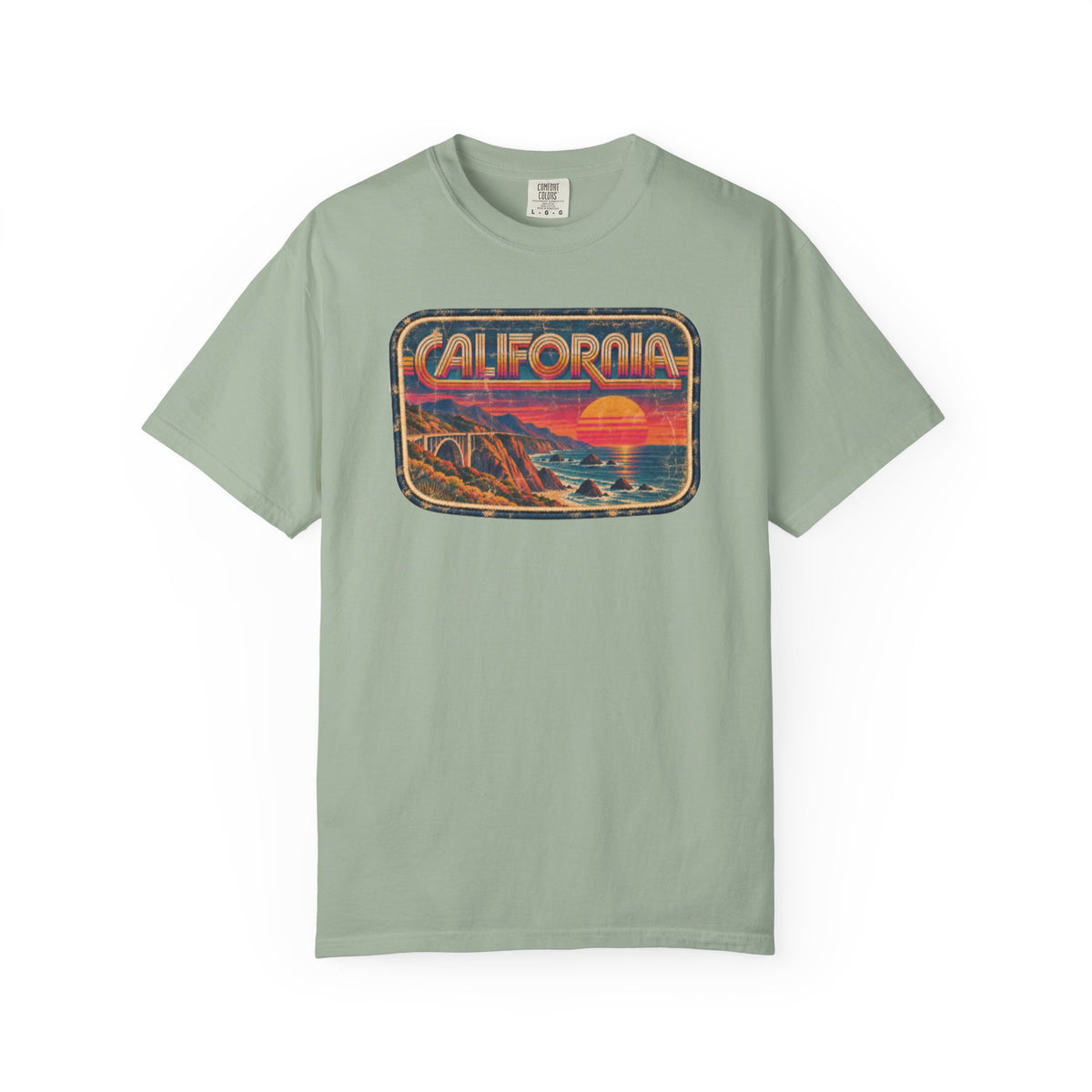 California - Unisex Garment-Dyed T-shirt