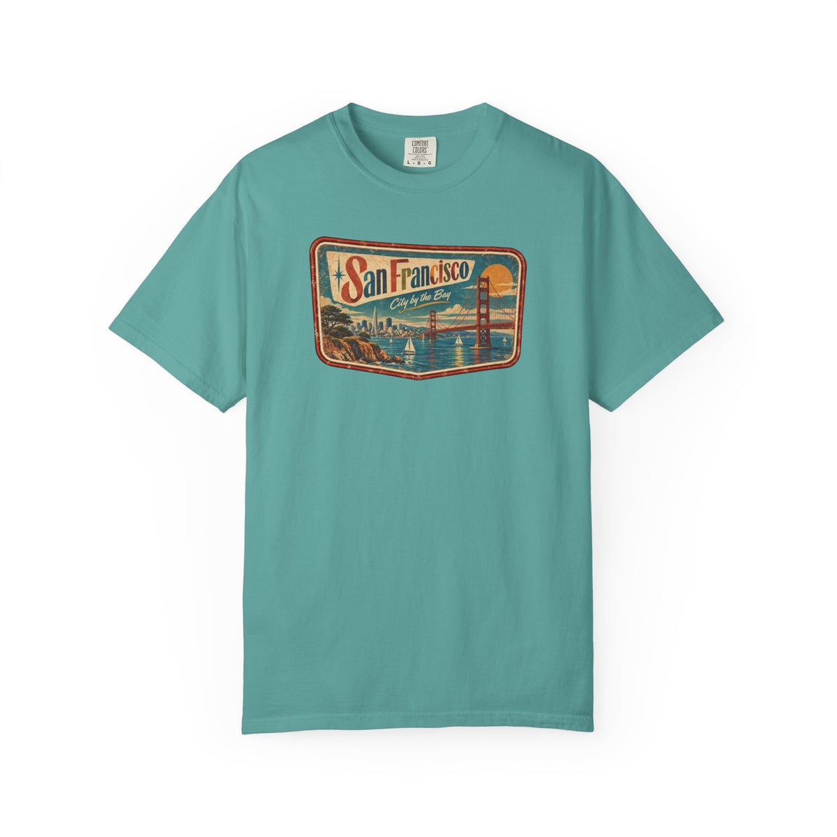 San Francisco - Unisex Garment-Dyed T-shirt