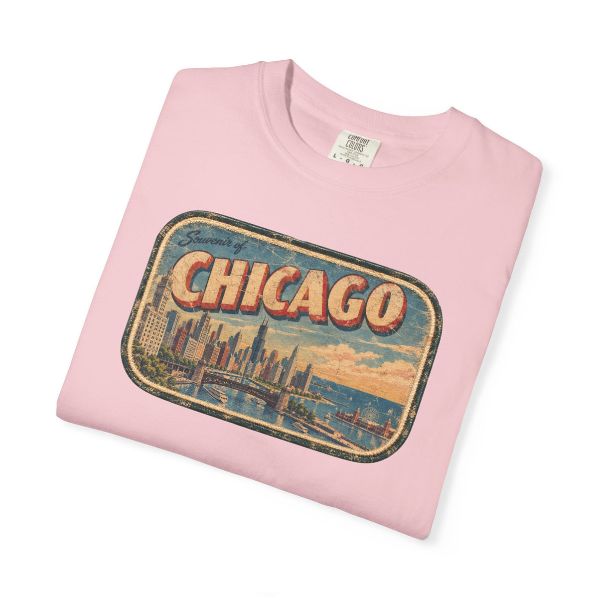 Chicago - Unisex Garment-Dyed T-shirt