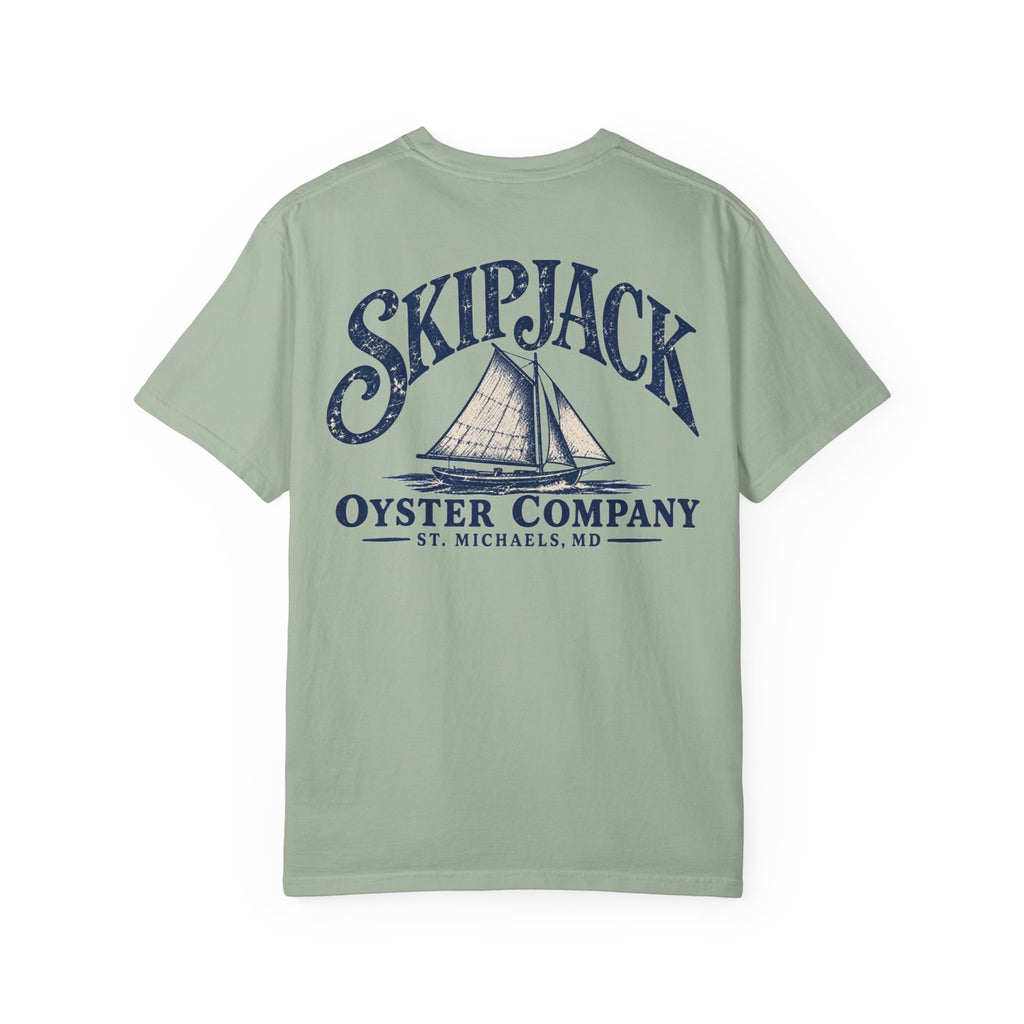 Skipjack Oyster Company - Unisex Garment-Dyed T-shirt