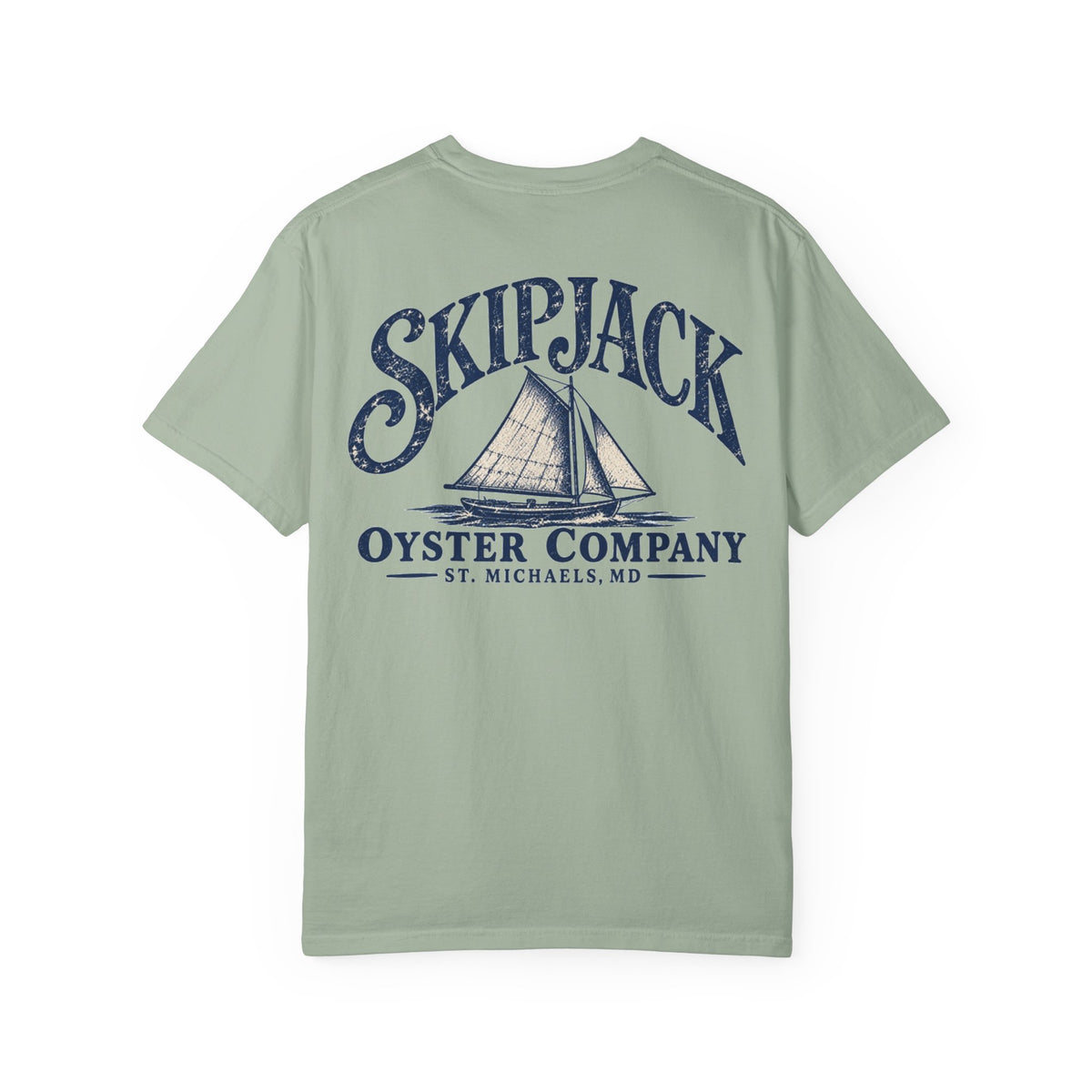 Skipjack Oyster Company - Unisex Garment-Dyed T-shirt