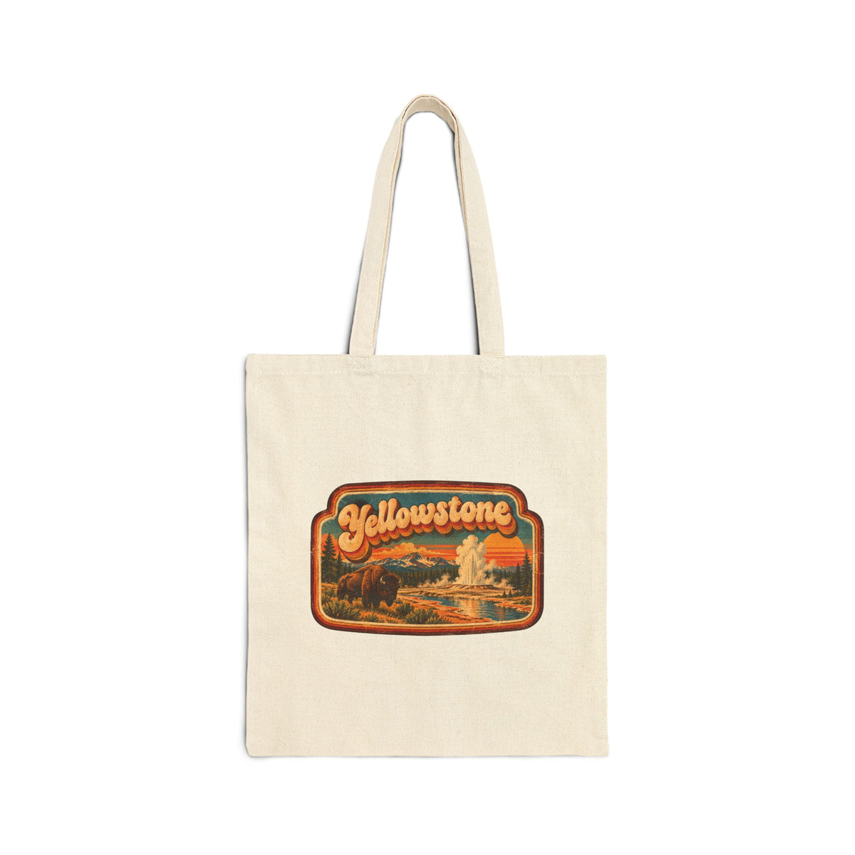 Cotton Canvas Tote Bag - Design 13