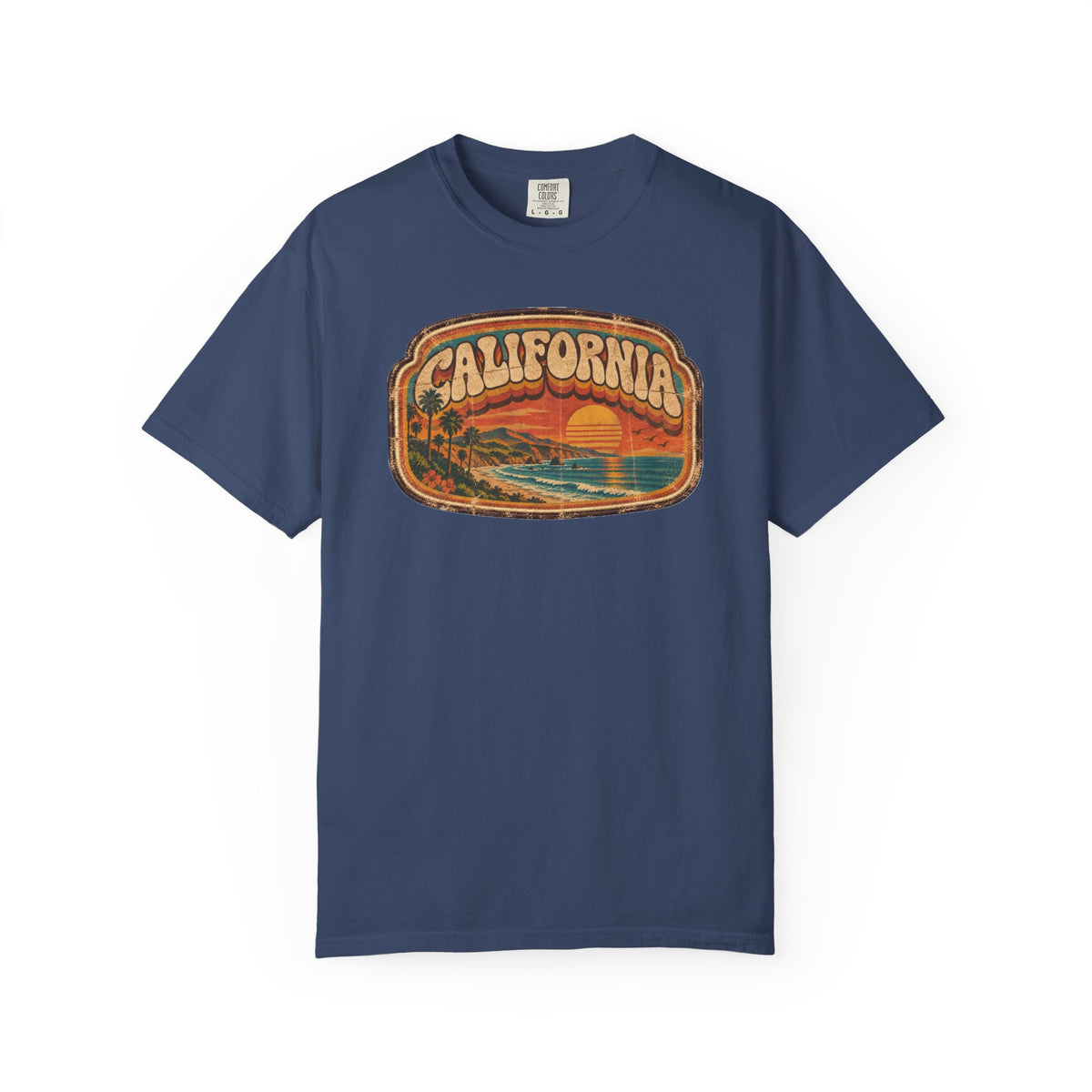 California - Unisex Garment-Dyed T-shirt