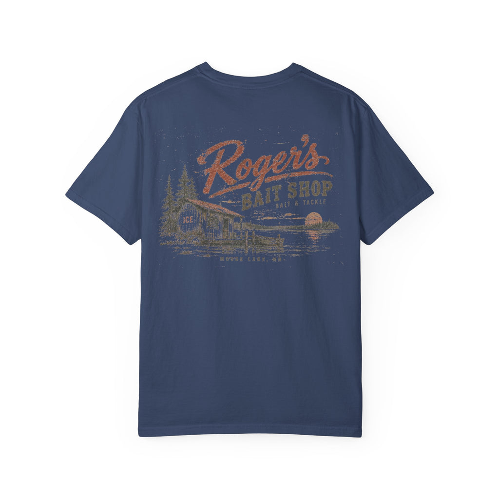 Roger's Bait Shop - Unisex Garment-Dyed T-shirt
