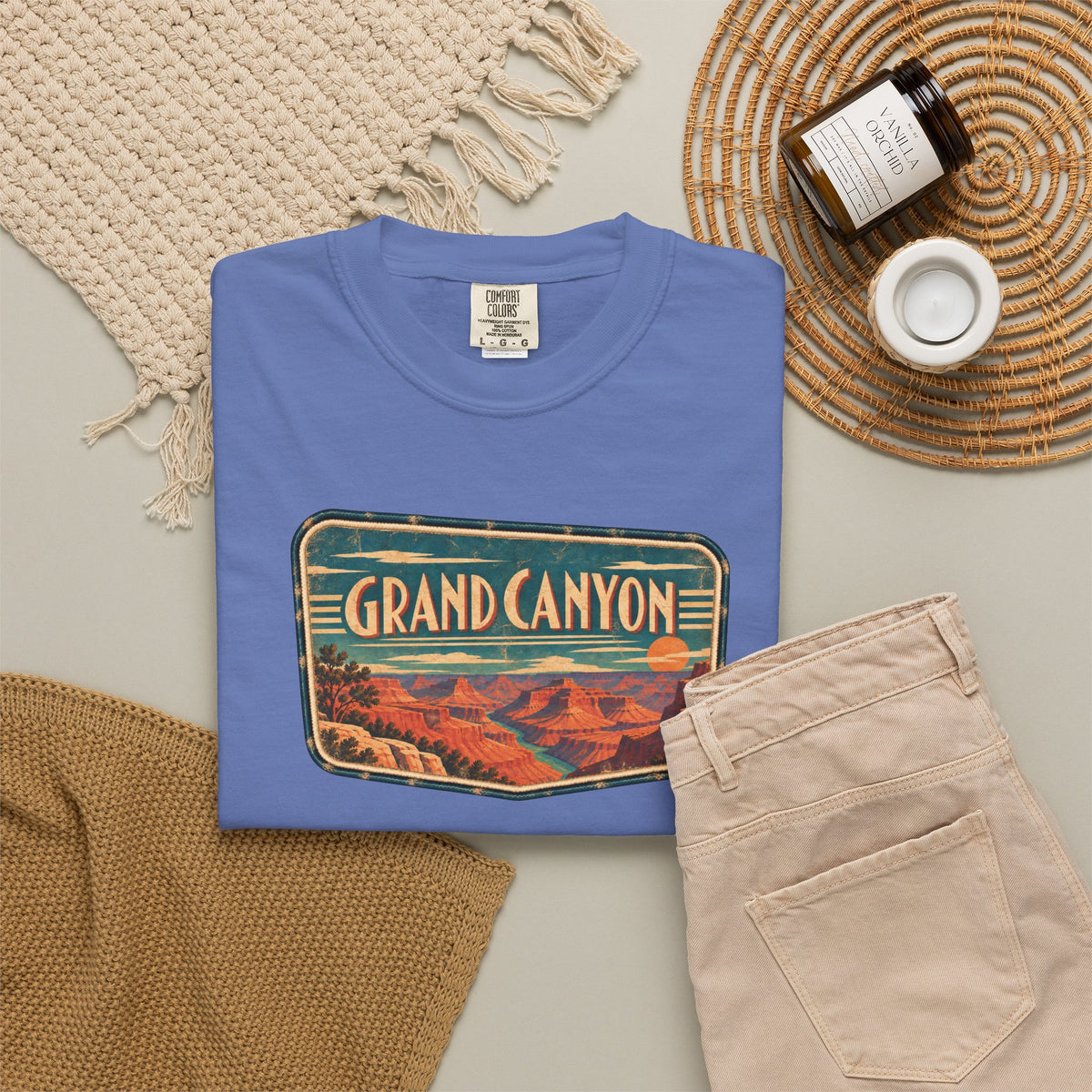 Grand Canyon - Unisex Garment-Dyed T-shirt