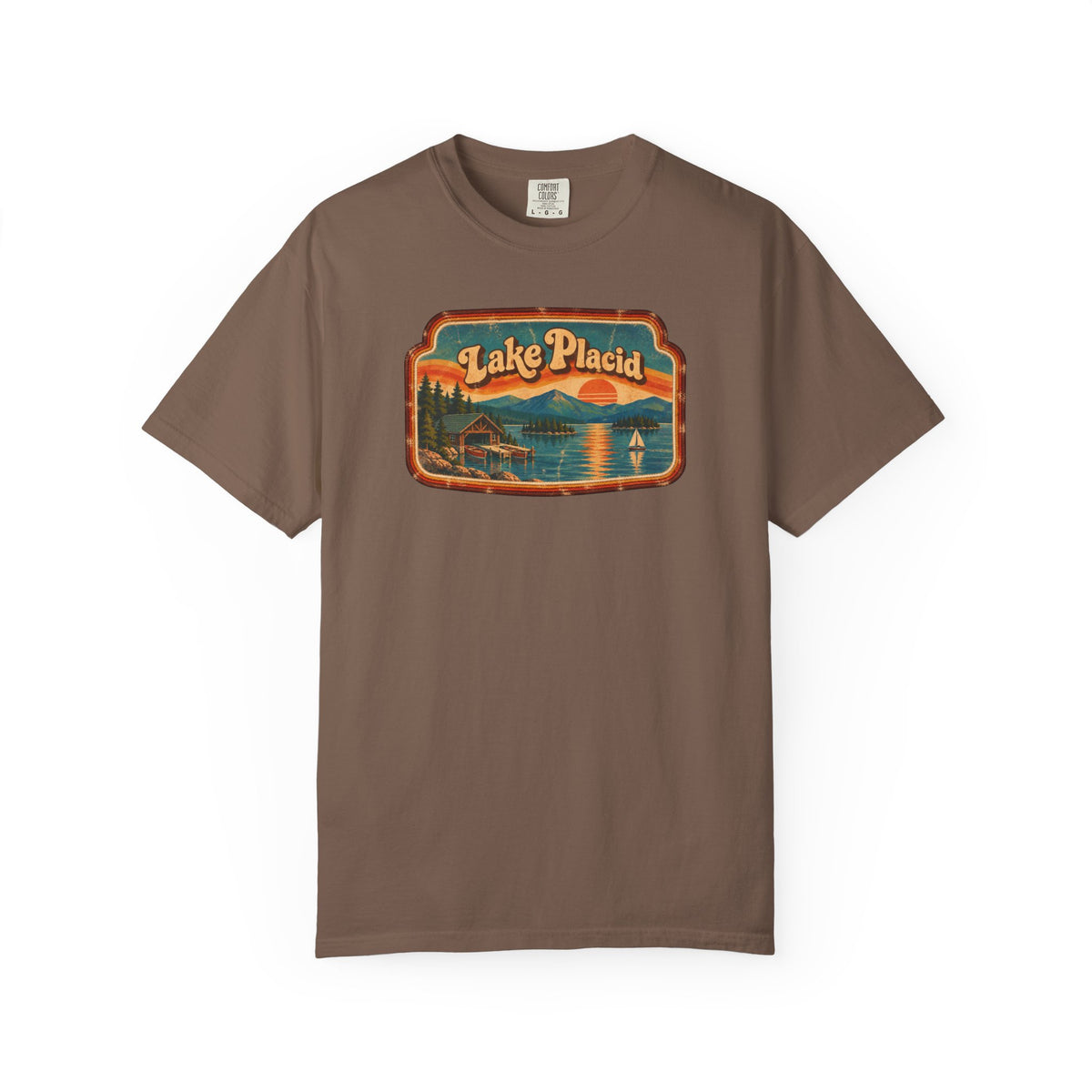 Lake Placid - Unisex Garment-Dyed T-shirt