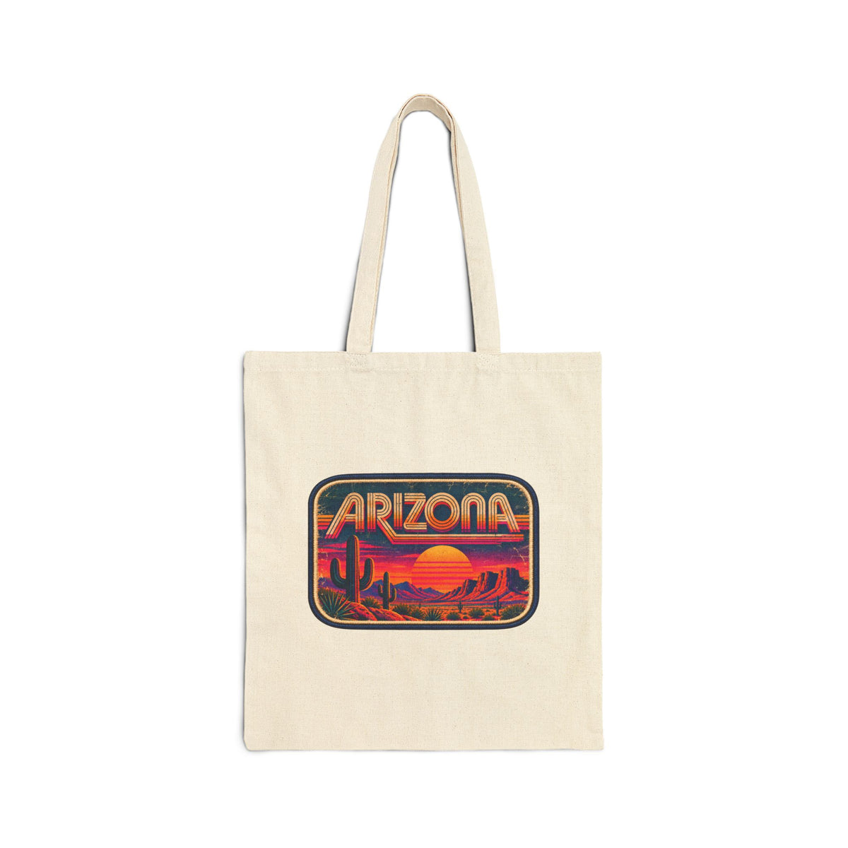 Cotton Canvas Tote Bag - Design 26